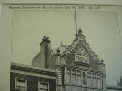 Store fronts at 147 Oxford Street, England, UK, 1898, Messrs. Gordon, Lowther & Gunton