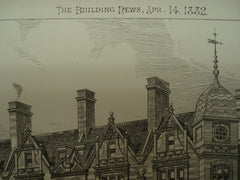 Park Street Mansions on Green Street , London, England, UK, 1882, J. T. Wimperis