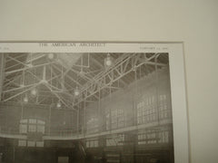 Gymnasium at Georgetown University , Washington, DC, 1909, Messrs. Ewing & Chappell