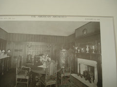 House of Richard E. Forrest , Cedarhurst, NY, 1909, Messrs. Ewing & Chappell