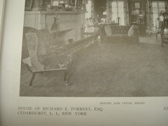 House of Richard E. Forrest , Cedarhurst, NY, 1909, Messrs. Ewing & Chappell