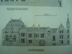 New Municipal Buildings , Hastings, Sussex, England, UK, 1880, Hy. Ward