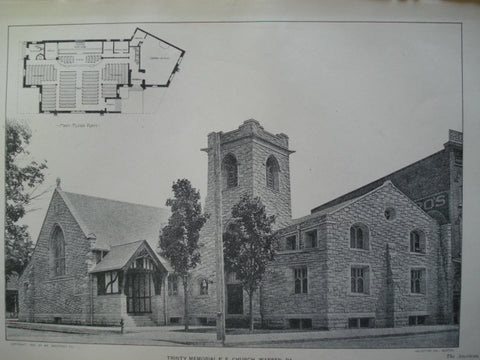 Trinity Memorial P.E. Church , Warren, PA, 1903, E.G.W. Dietrich