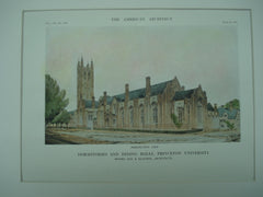 Dormitories and Dining Halls at Princeton University, Princeton, NJ, 1913, Messrs. Day & Klauder