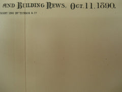 Aeroplane of Dr. A. DeBausset, Inventor and Constructor of the Transcontinental Aerial Navigation Company, Chicago, IL, 1890, Dr. A. DeBausset