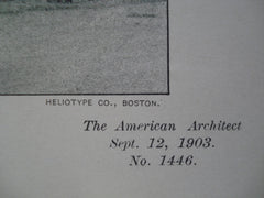 No. Bay State Road , Boston, MA, 1903, James Mulcahy