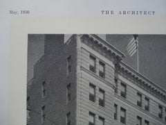 General View of the Stamford Trust Company , Stamford, CT, 1930, H.J. Hardenberger, J.C. Jacobsen