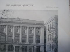 Technical High School , Newton, MA, 1911, George F. Newton