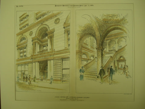 State Mutual Life Assurance Company Building , Worcester, MA, 1895, Peabody & Stearns
