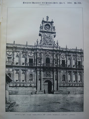 Detail of the Convent of San Marco , Leon, Spain, EUR, 1891, Unknown