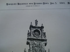 Detail of the Convent of San Marco , Leon, Spain, EUR, 1891, Unknown