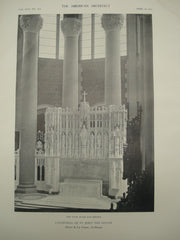Cathedral of St. John the Divine , New York, NY, 1911, Heins & La Farge