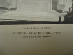 Cathedral of St. John the Divine , New York, NY, 1911, Heins & La Farge