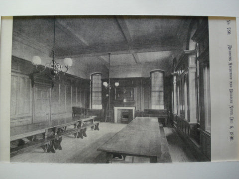 Master's House Dining Hall in Harrow, London, England, UK, 1890, T.G. Jackson