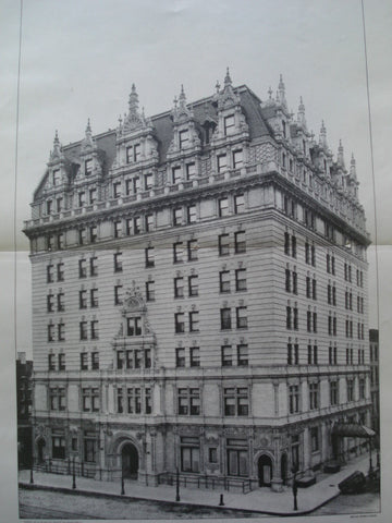 Hotel Navarre on 77th Avenue and 38th Street , New York, NY, 1901, Barney & Chapman