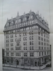 Hotel Navarre on 77th Avenue and 38th Street , New York, NY, 1901, Barney & Chapman