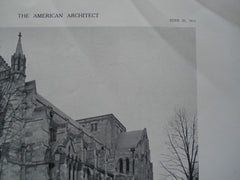 Saint Paul's Cathedral , Detroit, MI, 1911, Cram, Goodhue & Ferguson