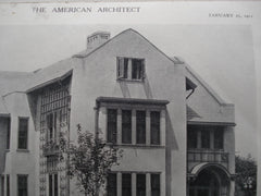 Residence of Mr. H.M. Edwards, Glen Ridge, NJ, 1911, Davis, McGrath & Kiessling