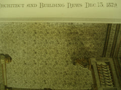 Residence of J. Howard King, Albany, NY, 1879, Wm. M. Wollett