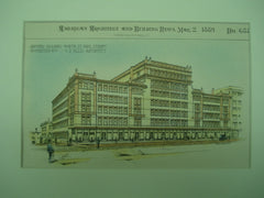 Archer Building on North St. Paul Street , Rochester, NY, 1889, C. S. Ellis