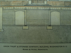 Union Trust & Storage Company Building , Washington DC, 1900, Marsh & Peter