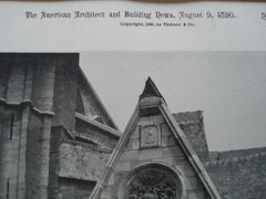 Porch of the Church of St. Paul , Liege, Belgium, EUR, 1890, Unknown