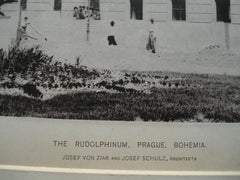 Rudolphinum, Prague, Bohemia, EUR, 1890, Josef von Ziak and Josef Schulz