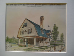 Cottage for Robert Brooke, Esq., Angelsea, NJ, 1900, Chas. L. Hillman