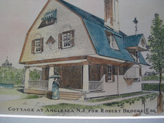 Cottage for Robert Brooke, Esq., Angelsea, NJ, 1900, Chas. L. Hillman