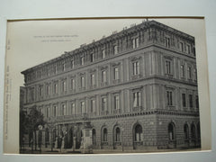 Building of the Gas Company , Vienna, Austria, EUR, 1890, Baron Dr. Theophil Hansen