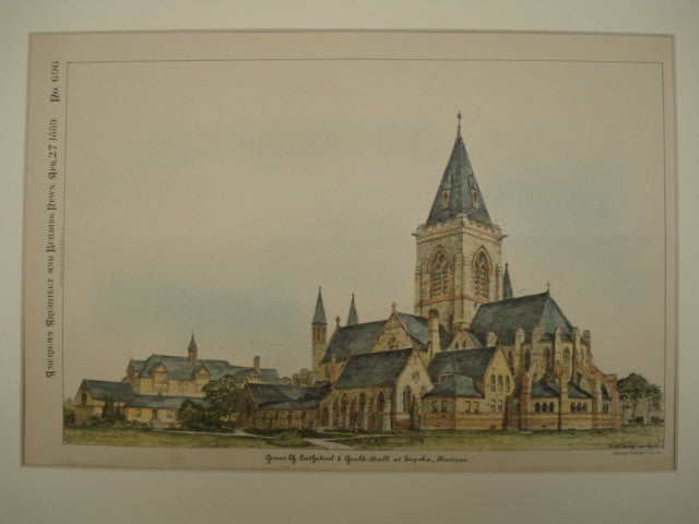 Grace Church Cathedral & Guild Hall , Topeka, KS, 1889, Unknown