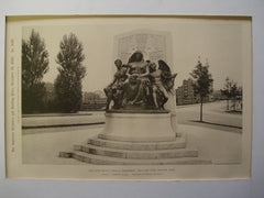 John Boyle O'Reilly Monument, Back Bay Fens , Boston, MA, 1896, Walker & Kimball, Architect(s) & Daniel C. French, Sculptor