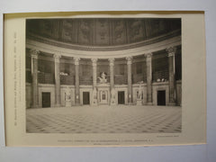 Statuary Hall, Formerly the Hall of Representatives in the U.S. Capitol, Washington, DC, 1896, Benjamin H. Latrobe