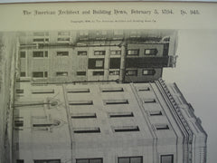 Houses on Commonwealth Avenue , Boston, MA, 1894, Peabody and Stearns & McKim, Mead and White