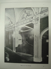 Detail of the Foyer and the Proscenium Boxes in the Illinois Theatre , Chicago, IL, 1901, Wilson & Marshall
