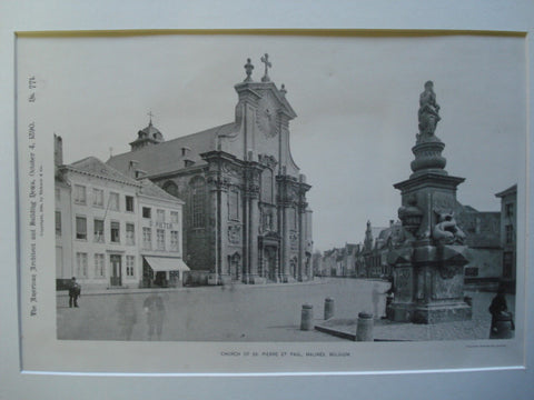 Church of SS. Pierre et Paul , Malines, Belgium, EUR, 1890, Unknown