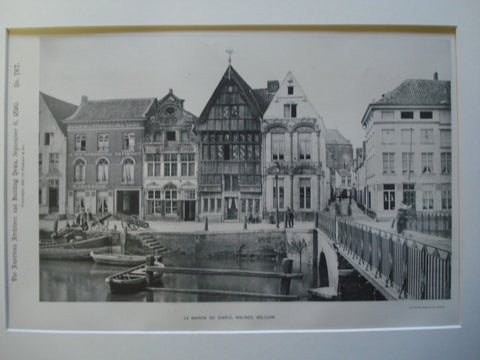 La Maison du Diable , Malines, Belgium, EUR, 1890, Unknown