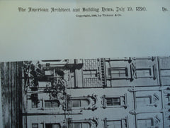 House of Herr Sturany on the Schottenring , Vienna, Austria, EUR, 1890, Herr Sturany