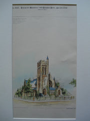 Calvary P.E. Church , Germantown, PA, 1892, Isaac Pursell