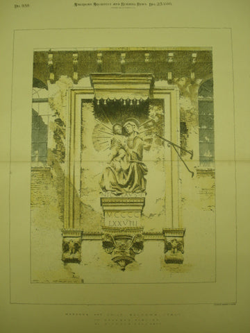 Statue of Madonna and Child , Bologna, Italy, EUR, 1893, Niccol Ì_ Dell'arca