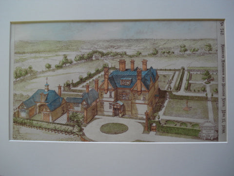 Black Knoll, Brockenhurst, Hants , Hampshire, England, UK, 1890, Reginald T. Blomfield