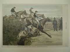 Liverpool Grand National Steeplechase , England, UK, 1890, n/a