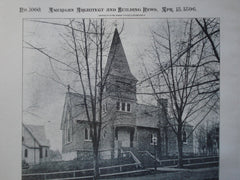 Episcopal Church of the Prince of Peace , Wallbrook, MD, 1896, J.A. & W.T. Wilson