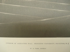 Alexander Hall of Princeton University , Princeton, NJ, 1905, W. A. Potter