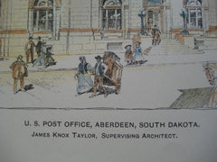 U.S. Post Office, Aberdeen, SD, 1903, James Knox Taylor
