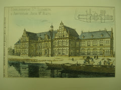 St. Elizabeth Asylum, Amsterdam, Netherlands, EUR, 1893, Adrianus Bleijs