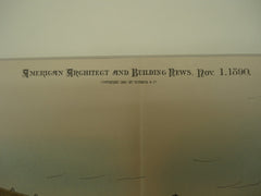 Berkeley School on Forty-Fourth Street , New York, NY, 1890, Lamb and Rich