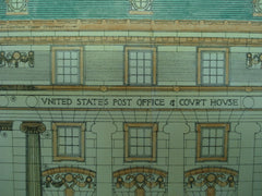 United States Post Office & Court House , Creston, IA, 1902, James Knox Taylor