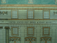 United States Post Office & Court House , Creston, IA, 1902, James Knox Taylor