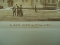 St. Jude's Church , Kensal Green, Middlesex, England, UK, 1890, John T. Lee